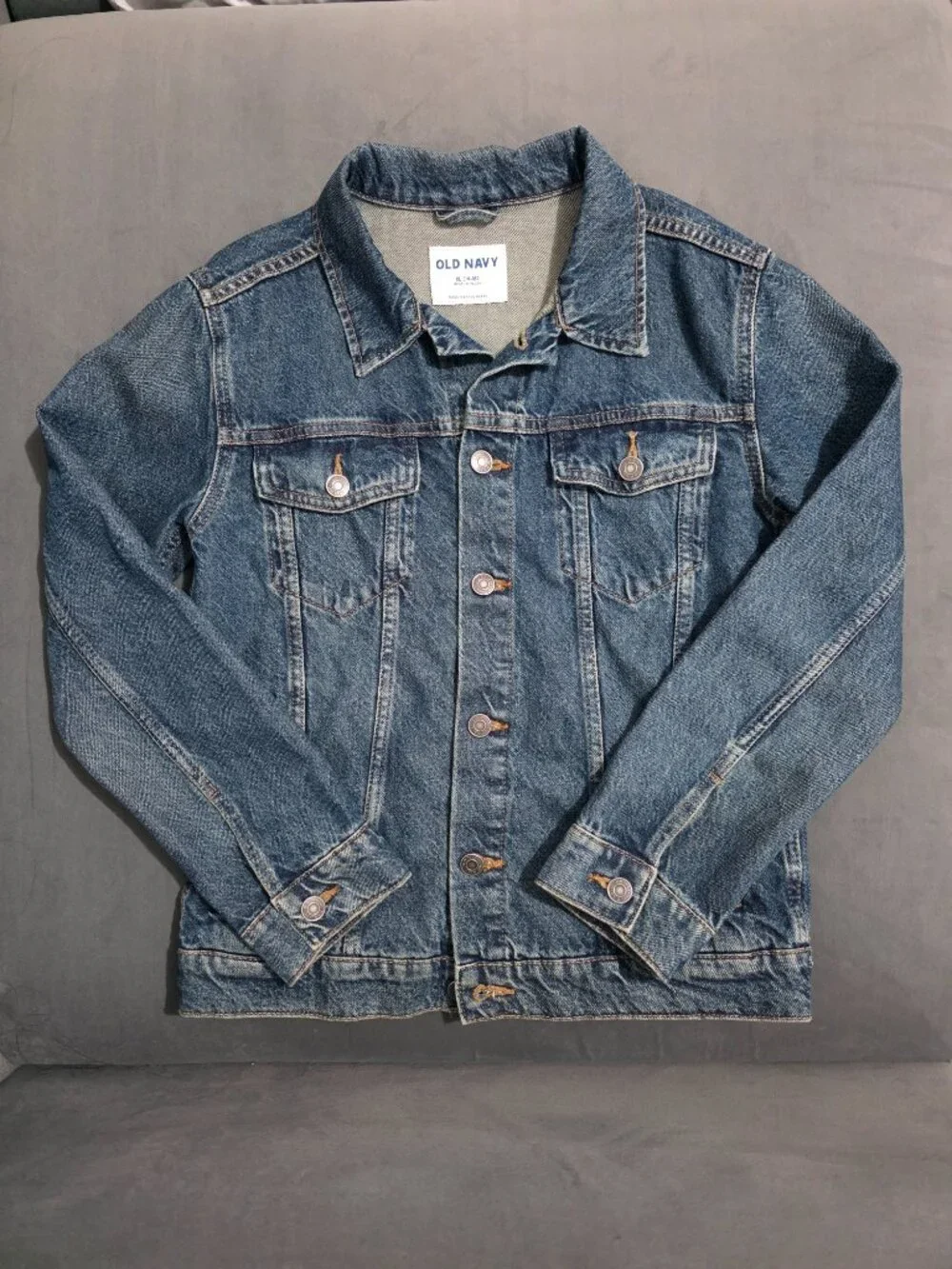 Old Navy Boys XL 14–16 Denim Jean Jacket | Never Worn